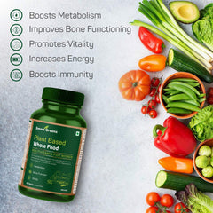 Smart Greens Plant Based Wholefood Multivitamin for Women Enriched with 51 Ingredients Includes Micronutrients, Amino Acids, Superfood Greens, Fruits, Vegetables & other Extract & Powder – 60 Tablets